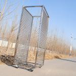 16pcs 60x80cm Bakery Oven Trolley / Rotary Oven Trolley With Wheels