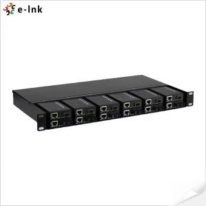 China 1U 12 Slots Mini Fiber Media Converter Rack wholesale