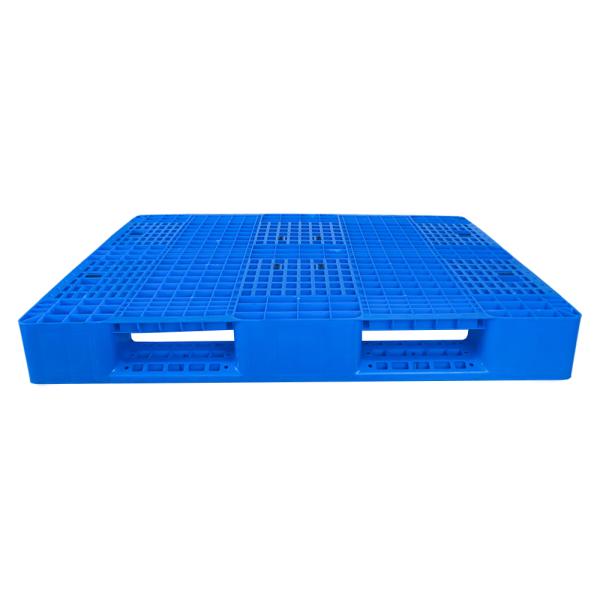 Single Faced Heavy Weight Plastic Pallet 1200x1000mm Customized OEM Solutions Offered