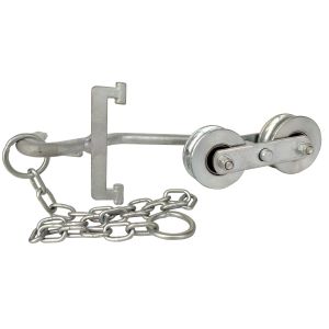 China Silver 64mm Banana Farm Trolley Roller Working Smoothly wholesale