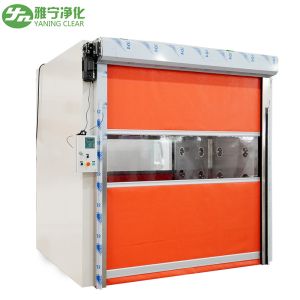 Buy cheap Ce Auto Door Cleanroom Air Shower 2.6kw 380v PVC Fast Rolling Shutter Door from wholesalers