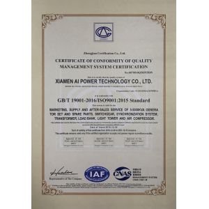 Xiamen Ai Power Technology Co., Ltd. Certifications