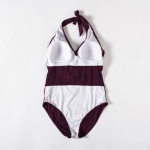 China Summer Beach Casual Polyester Swim Suit Bikini Backless Bathing Suits on sale