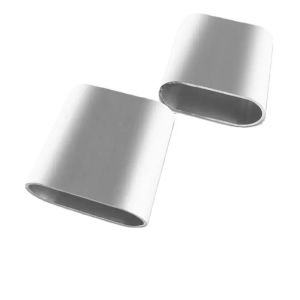 Anodized Oxidation Aluminum Alloy Tube Telescopic Flat Sided Oval Aluminum