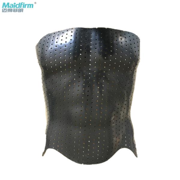 Quality Black Thermoplastic Spine Back Support Brace Moldable For Posture for sale