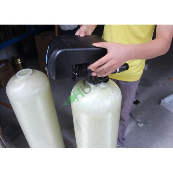 Manual Fiber Reinforce Plastic Water Softener Tank For Steam Boilers / Heat Exchangers