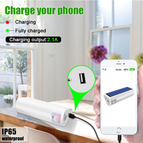 Outdoor/Indoor waterproof Camping Tent USB Emergency Motion sensor Light