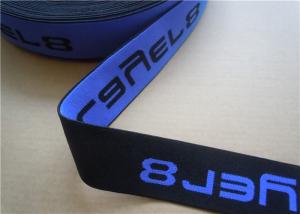 China Elastic Polyester Webbing Tape / Patterned Striped Webbing Tape wholesale