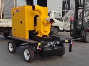 200mm High Pressure Diesel Water Pump For Sewage Drainage