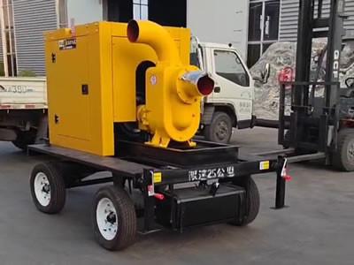 Quality 200mm High Pressure Diesel Water Pump For Sewage Drainage for sale