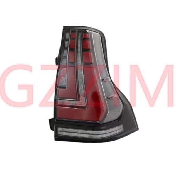 Quality Black Red LED Tail Light ABS Plastic For Prado FJ150 2018 for sale