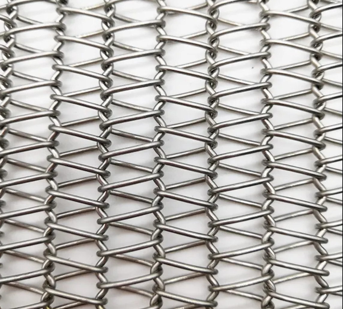 Spiral Knitted Wire Mesh Stainless Steel For Pressure Vessel Components
