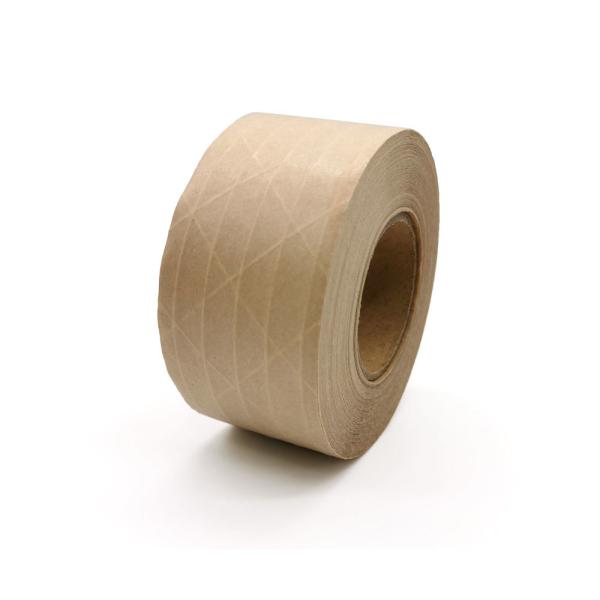 Water activated reinforcing kraft paper tape for Heavy-duty packaging