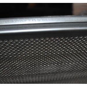 Metal Perforated Baking Serving Tray For Oven , Stainless Steel Food Tray