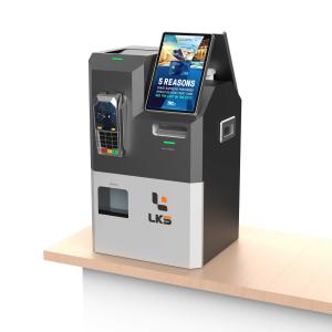 China Cash Payment Kiosk With Bill Acceptor & Change And Coin Accptor & Change All In One payment kiosk on sale