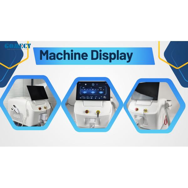 AI Skin Analyzer Skin Rejuvenation Hair Removal 4 Wavelength Diode Laser 755 808 940 1064nm Ice Diode Laser Hair Removal Machine