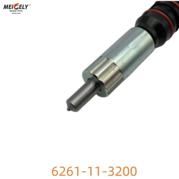 6261-11-3200 OEM Diesel Common Rail Fuel Injector For Komatsu
