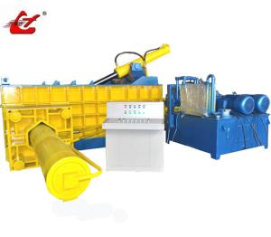 China 138 Tons Capacity Scrap Metal Baler Machine With Omron Japan PLC Operation For Steel Material wholesale