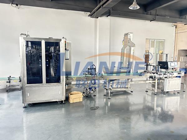 Quality Automatic Shampoo Detergent Cream Jar Piston Filling Capping Machine for sale