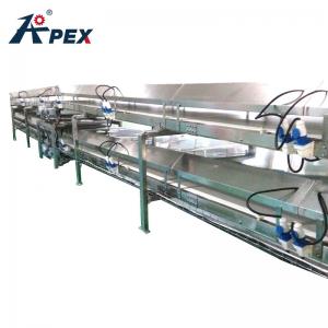 China Stainless Steel Belt Conveyor System Automatic Food Grade Cooling Conveyor wholesale