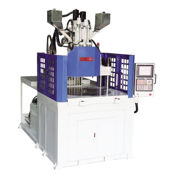 240ton Double Color / Material Injection Molding Machine Vertical For Handle