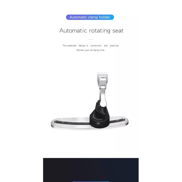 SIBOASI Portable Electric Tennis Racket Stringing Machine Black Color