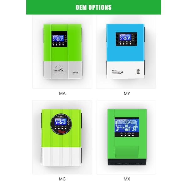 CE 36V 48V 60v MPPT Charge Controller 30A To 100A Lithium Solar Charge Controller