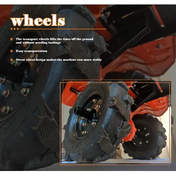 Multi Purpose Small Farm Tractors Gasoline Mini Power Weeder