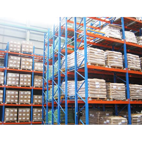 HHT Push Back Pallet Racking 1-2 Pallet Width For Industry Storage