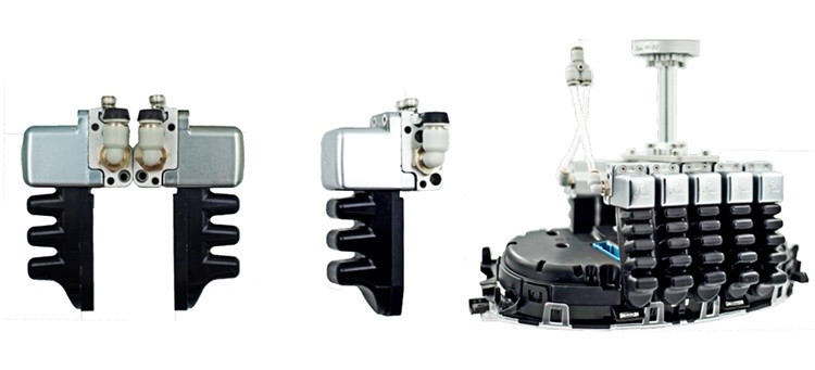3 Fingers Pneumatic Manipulator Robotic Arm Gripper 300g Load CE Certification