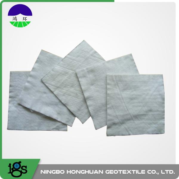 Quality 100% Polyester Continuous Filament Nonwoven Geotextile Filter Fabric Grey Color for sale