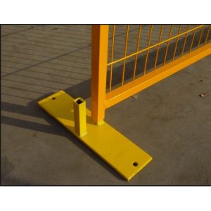 Commercial Building Site Security Fencing Panels Anti Climb High Flexibility