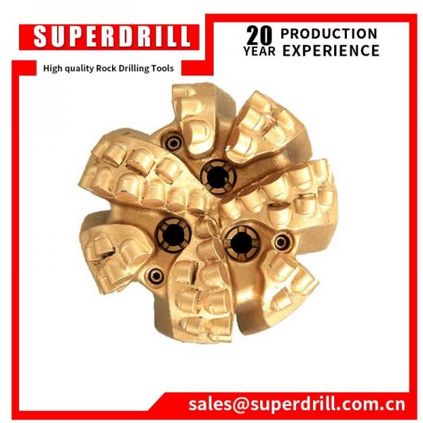 8 1/2'' 6 blade pdc rock drill bits for water well
