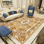 China Persian Pattern Polyester Fiber Living Room Floor Carpet Stripping Special Style for sale