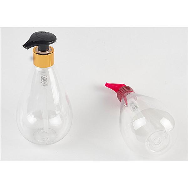 Transparent PET Plastic Spray Bottles Plastic Sticker 330ml Neck Size 24 / 410