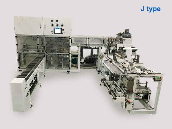 0.6Mpa Straight Pads 55ppm Sanitary Napkin Packing Machine