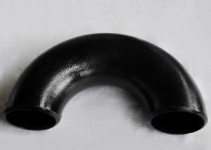 China Long Radius 180 Degree Carbon Steel Pipe Bend Asme B16.9 SCH20 on sale