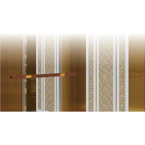 Modern Style Elevator Cabin Decoration Elevator Parts Stainless Steel Handrail