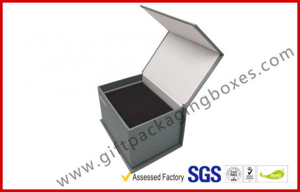 Handmade magnet gift packing box different size CMYK printing with black foam inside