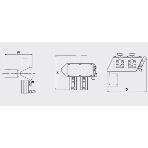 Automatic Plastic Granulator Machine 2 . 2 - 4Kw For Manufacturing Plant