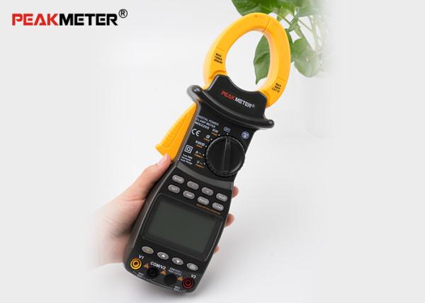 Quality Passive Frequency Harmonic Power Factor And AC RMS Active Hand-held Digital Clamp Meter for sale