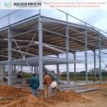 Modern Prefabricated Metal Frame Construction School Big Industrial Building