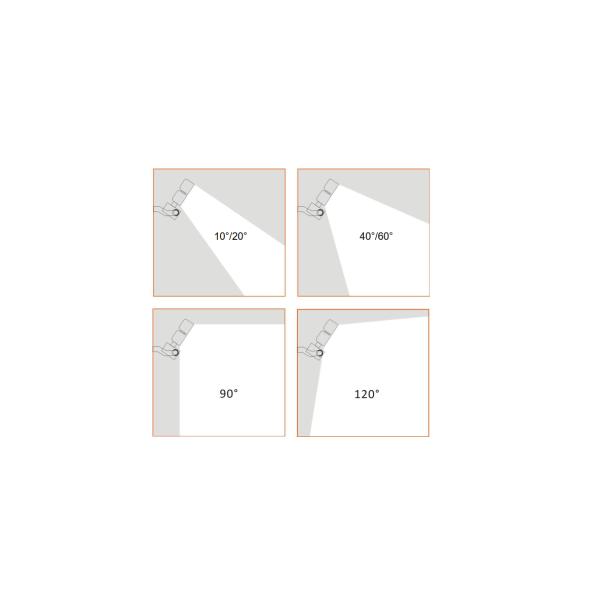 300W IP66 IK08 LED Outdoor Stadium High Mast Flood Lighting 10° /20° /40° /60° /90° 160lm/W Ra70 2700K-6500K for Sports