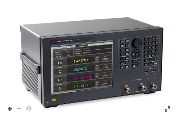Keysight Agilent E4982A LCR Meter 1 MHz to 3 GHz with 0.8% Basic Accuracy and 3.5 mm Test Head Connector