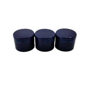 China Black 3.5g 18/410 PP Plastic Flip Top Cap wholesale