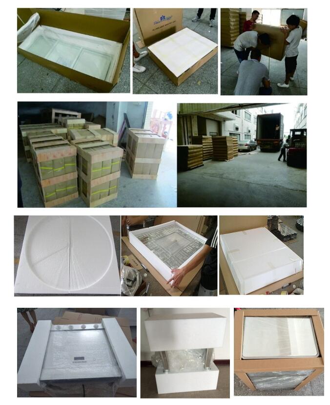 3D Decorative Wall Mirrors Custom Framed For Hotel Restaurant