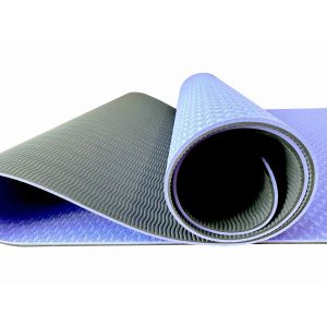 China TPE Yoga Exercise Fitness Mats , High Density Non Slip Workout Mat on sale