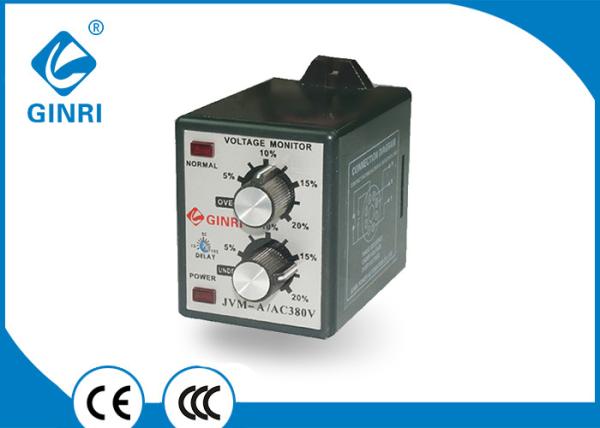 Quality Pumps Three Phase Voltage Monitoring Relay , JVM-A Phase Detection Relay 460VAC for sale