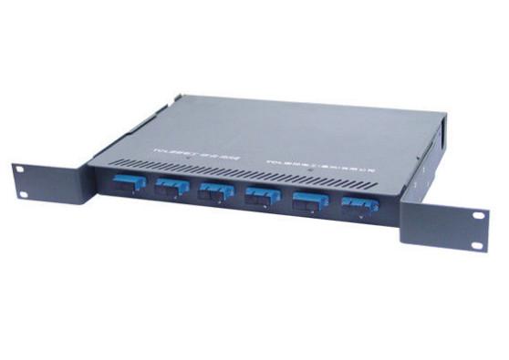 Quality Single Mode Corning Fiber Patch Panel 1260 - 1650nm Wavelength Custom Design for sale