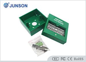 China NC COM Emergency Exit Button Green Resettable Break Glass Dull Polish wholesale